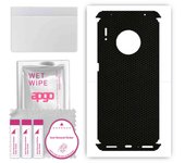 apgo Protective Skin Sticker for the back+sides compatible with Huawei Mate 30 Pro 5G, Full Wrap Film, Foil, Vinyl - Pattern Matrix