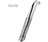 Filtro de té, filtración de grado alimenticio, portátil, práctico tubo en forma de colador de té, herramienta para hacer té, suministro de cocina plata