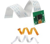 Módulo de cámara para Raspberry Pi, 5 MP, 1080p con sensor OV5647, módulo de cámara de video para Raspberry Pi 2, Pi 3 3B+, Pi 4, Pi Zero W