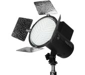 YONGNUO YN216II Luz de vídeo LED bicolor 24W Luz de fotografía de alta potencia 2700K-9900K regulable negro