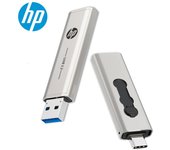 HP Metal OTG 64GB 128GB 256GB Tipo C USB 3.2 Unidad flash USB Interfaz dual para SmartPhone Tablet portátil 32GB