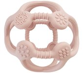 Pelota de silicona para bebé, pelota de dentición para bebé, Nigi Nigi de silicona de color opaco Hugmuu (Rosado)