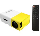 Proyector LED YG300 - TOMTOP - WVGA - 400 Lumens - 3D