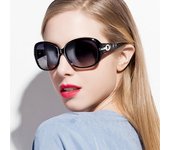 Nuevas gafas de sol ovaladas con montura grande para mujer, gafas de sol de gran tamaño de lujo de diseñador de marca, gafas de sol Anti-UV con montura grande de diamante clásico blanco