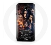 Coque pour Samsung Galaxy S5 Game of Thrones Saison 8 Le Trône de Fer L'affiche de L'équipage Logo A