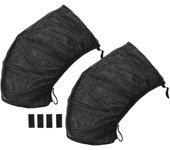 Pantalla para ventana trasera de coche para bebé, parasol, malla transpirable, protección UV, mosquitera, privacidad