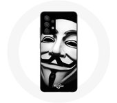 Coque pour Samsung Galaxy A13 4G / A13 4G Lite Nous Sommes Légion Masque Anonyme