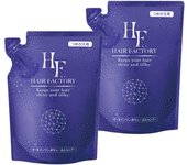 Hair Factory Volume Shampoo Refill Set Hari Kosi Volume Up Hair Care Keratin 400mL Refills Made in Japan Shiny Cosmetics Official All-in-One puro
