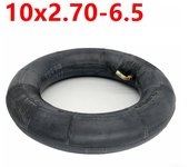 Tubo interior de 10 pulgadas, 10x2,70-6,5, válvula de 45/90 grados para scooter eléctrico 0 degree