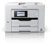 Impresora Epson A3 Novi compatible con impresora de inyección de tinta color multifunción FAX PX-M6011F modelo compacto de casete de 2 niveles blanco