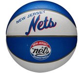 Wilson NBA Team Retro Brooklyn Nets Mini Ball WTB3200XBBRO, Unisex, Balones de baloncesto, azul 3 azul
