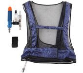 Chaleco de aire acondicionado con tubo de vórtice para soldar acero