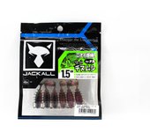Jackall Señuelo Suave Chibi Chinumushi 1.5 Pulgadas Sexy Wharf Roach (9480)