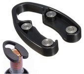 Cortador de papel para vino tinto, cortador de papel de aluminio para boca de botella de vino tinto, cortador de papel para vino negro