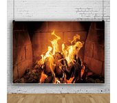 Talos Chimenea Quema Leña Estudio Fotografía Fotografía Accesorios Telón De Fondo Decoración 3 90*60CM