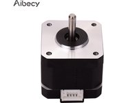 La impresora Aibecy 3D parte el motor paso a paso 42-40 2 fases ángulo de paso de 1,8 grados negro
