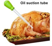 Cambiador de agua manual para acuario de 30 ml, gotero, alimentador de corales, pajita para limpieza de residuos, pipeta larga, herramienta de succión con gotero. S azul
