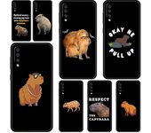 Funda con diseño de carpincho para Samsung Galaxy A52, A14, A50, A70, A30, A40, A20S, A20E, A02S, A12, A22, A34, A42, A32, 5G, A54, A04s Samsung A52 5G