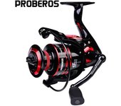Carrete giratorio de 9 a 23 kg de arrastre máximo para pesca de carpas, serie DM1000-8000, rueda mecanizada CNC, carrete de metal para agua salada 1000 Series