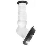 Haga un grifo de desecho de reemplazo One Size negro/blanco