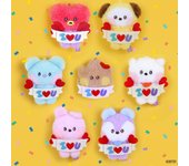 BT21 minini llavero de peluche I LOVE YOU ver. CHIMMY