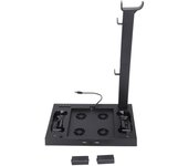 Base de ventilador de refrigeración multifuncional con soporte para auriculares para consola Xbox Series X