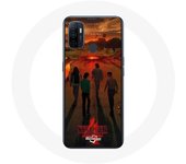 Coque pour Oppo A53 Stranger Things Saison 4 Affiche Art Equipages de la Nouvelle Théorie