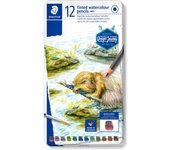 Lápices de colores STAEDTLER Color Grafito Acuarela Set de 12 colores 14610T M12