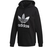 adidas Trefoil Hoodie, Sudadera negra Mujer 32 negro