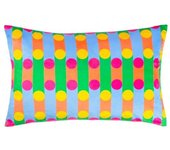 Funda de cojín de terciopelo Bon Bon de Heya Home 60cm x negro