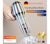 Nuevo motor sin escobillas original alemán 95000Pa potente aspirador portátil inalámbrico para el hogar y el coche aspirador de mano inalámbrico piezas de automóviles blanco