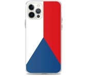 Coque iPhone - Drapeau Tchéquie - iPhone 12 Pro - Souple - Diseño de aleta - Protección máxima