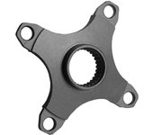 Base de plato de bicicleta 104BCD 42T para Motor de accionamiento medio M400 M300 M200 M215 M410 M315 M420 Chainring Base negro