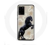 Coque pour Samsung Galaxy S11 Plus Frison Noir Race de cheval