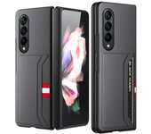 Funda de cuero plegable a prueba de golpes para Samsung Galaxy Z Fold 4 Fold4 Fold3 Fold2 Fold 3 2 5g, funda para teléfono antigolpes for Galaxy Z Fold 2 marrón