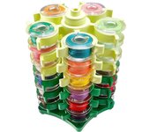 Torre de bobinas de coser, Clips de almacenamiento, soporte para carrete de 30 hilos, abrazaderas de plástico, organizador, máquina de coser, herramienta de bordado DIY