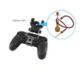 Soporte para manguera de juego para fumar narguile, soporte para teléfono, soporte para controlador PS4 Slim Pro negro