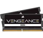 CORSAIR para portátiles VENGEANCE DDR5 SODIMM 64 GB x 2 CMSX64GX5M2A5200C44 DDR5-5200 MHz [unidades de 32 GB] negro