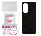 apgo Protective Skin Sticker for the back compatible with Motorola Edge 2022, Wrap Film, Foil, Vinyl - Pattern Matrix