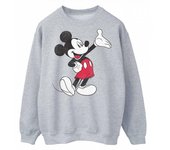 Mickey Mouse Mujer/Señoras Tradicional Wave Sudadera L blanco