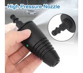 Rociador universal para lavado de motocicletas, coches y hogares, para Karcher, Lavor, Comet, VAX, conector de liberación rápida, boquilla turbo, máx. 18 Mpa