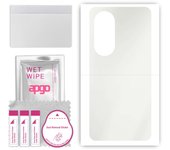 apgo MATTE Protective Skin Sticker for the back compatible with Honor 50 SE, Wrap Film, Hydrogel Film, Flexible, Soft TPU with positioning layer easy