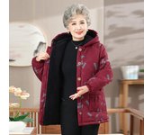 Chaqueta con capucha cálida para otoño e invierno para mujer, chaqueta larga con cremallera, chaqueta informal ajustada XXXXXL azul marino