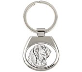 Italian Pointing Dog, Bracco Italiano, Italian Pointer - keychain with a dog, keychain with a print, personalized pendant from the Art-Dog brand plata