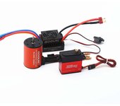 GoolRC Motor Combo Set 3650 4300KV Motor 60A ESC sin escobillas 25 kg Servo con brazo servo 25T para 1/10 RC varios colores