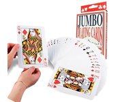 Naipe poker tamaño XXL cartas gigantes