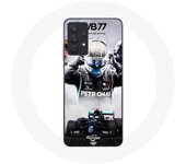 Coque Maniacase pour Samsung Galaxy A32 4G Formule 1 Valtteri Bottas pilote de course F1 Noir