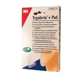 3M Tegaderm + Pad Pansement Transparent Stérile 9cm x 10cm 5 unités