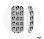 Souris Sans Fil Statue fond gris