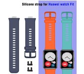 Correa de muñeca para Huawei watch Fit TIA-B09 modelo accesorios de reloj inteligente correa de pulsera para huawei fit loop pulsera ajustable